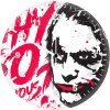 why so serious digital art mh wall clock
