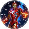 iron man born to dominate dj wall clock