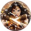 wonder woman newart t0 wall clock