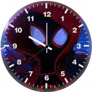 spider man miles hd ul wall clock