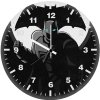 batman bat signal logo 5s wall clock