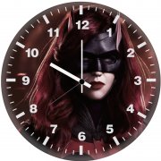 bat woman 53 wall clock