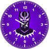 black panther 10k art ok wall clock