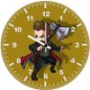 thor chibbi minimal ty wall clock