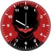 joker red ur wall clock