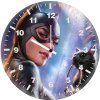 catwoman with cat j4 wall clock