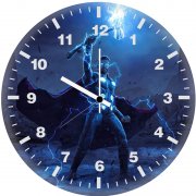 thor from comics to cinema 3z wall clock