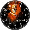 ghost rider art yk wall clock