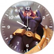 batgirl fearless avenger me wall clock