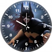 batgirl dc comic kr wall clock