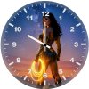 wonder woman warrior princess 0r wall clock