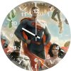 justice league team artwork 65 wall clock
