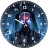 red hood and batman 1m wall clock