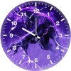 black panther resilience xl wall clock