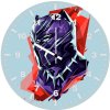 black panther marvel heroes art 5m wall clock