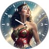 wonder woman frozen motion xj wall clock