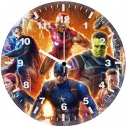 avengers end game superheroes nr wall clock