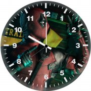 5k deadpool fb wall clock