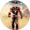 iron man walking c4 wall clock