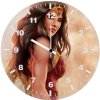 wonder woman amazing art v4 wall clock
