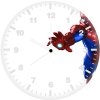 iron spider man suit no wall clock