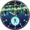 miles morales skyline showdown xx wall clock