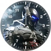 batman arkham knight x warner bros xf wall clock