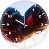black spiderman suit 91 wall clock