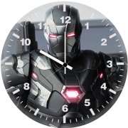 war machine at avengers base 2x wall clock