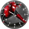 spider man monochrome artwork t7 wall clock