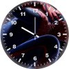 spiderman closeup art ec wall clock