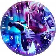 harley quinn cosplay 9q wall clock