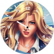 5k supergirl i9 wall clock