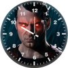superman laser eye li wall clock