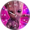 baby groot td wall clock