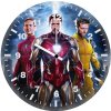marvel triple threat cz wall clock