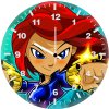 black widow diigtal art 9p wall clock