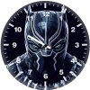 bold black panther 69 wall clock