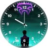 miles morales terrifying scene cz wall clock