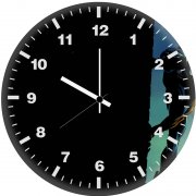 spiderman comic artwork w6 wall clock