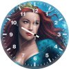 mera from aquaman l8 wall clock