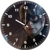 captain america thor hammer tw wall clock