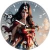 supergirl protector 8o wall clock