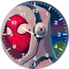 spiderman music sw wall clock