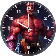 art new hellboy 78 wall clock