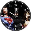 justice league art 4h wall clock