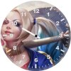 harley quinn limitless courage br wall clock