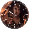 wonder woman lasso of truth en wall clock