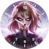 evil captain marvel im wall clock