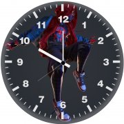 miles jump x3 wall clock